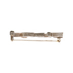 Saint Laurent Yves Brooch Cassandra Logo Opium Gold — view 6