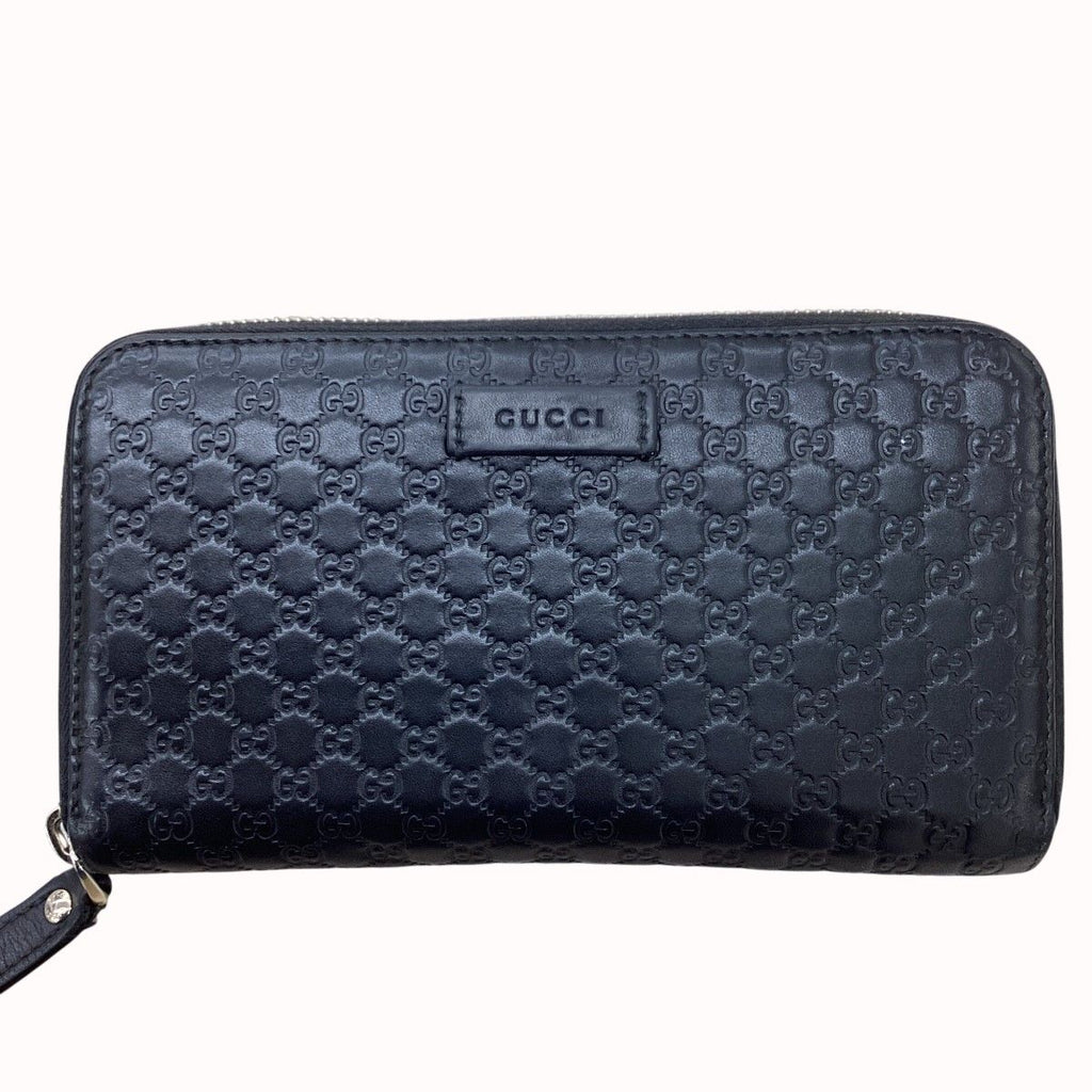 Gucci Wallet Micro Guccissima Black — view 3