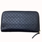 Gucci Wallet Micro Guccissima Black — view 2