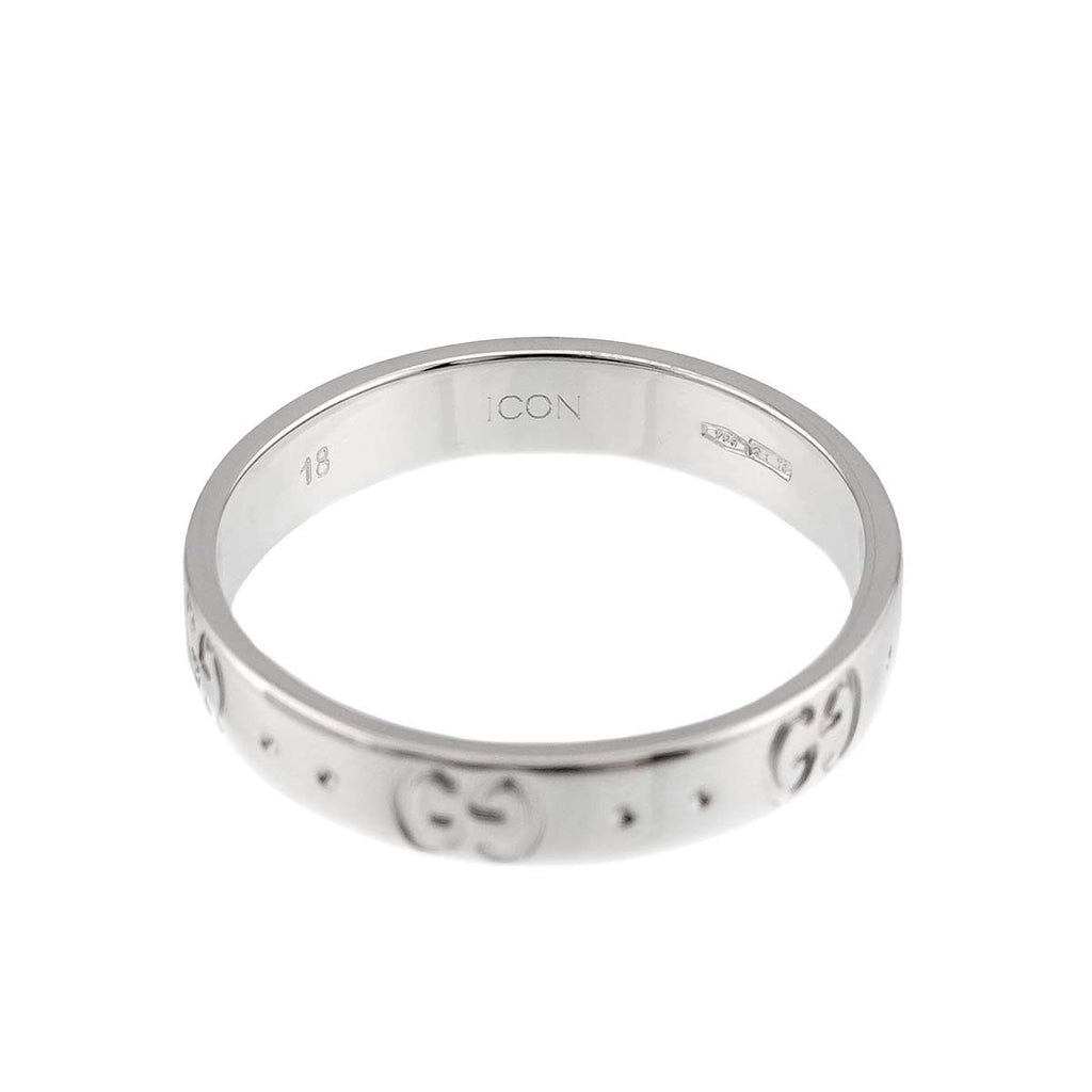 Gucci Icon Ring 18k WG White Gold 750 — view 2