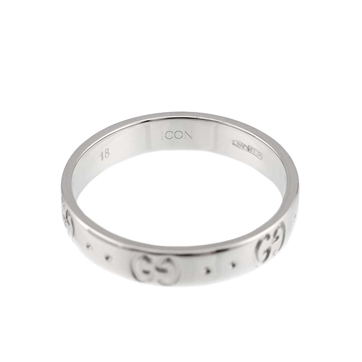 Gucci Icon Ring 18k WG White Gold 750 — view 2