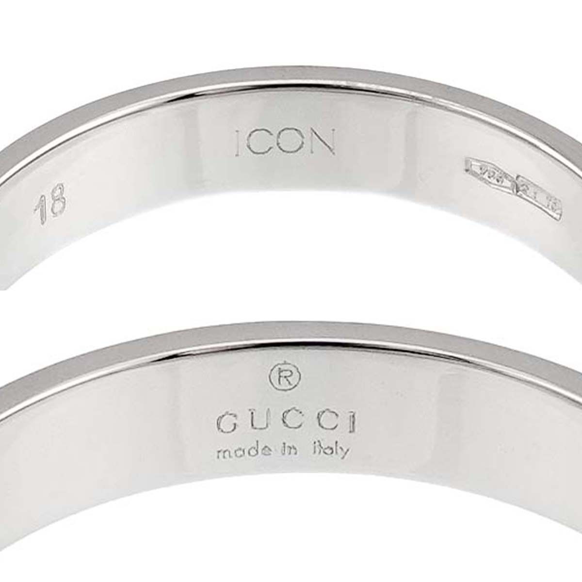 Gucci Icon Ring 18k WG White Gold 750 — view 4