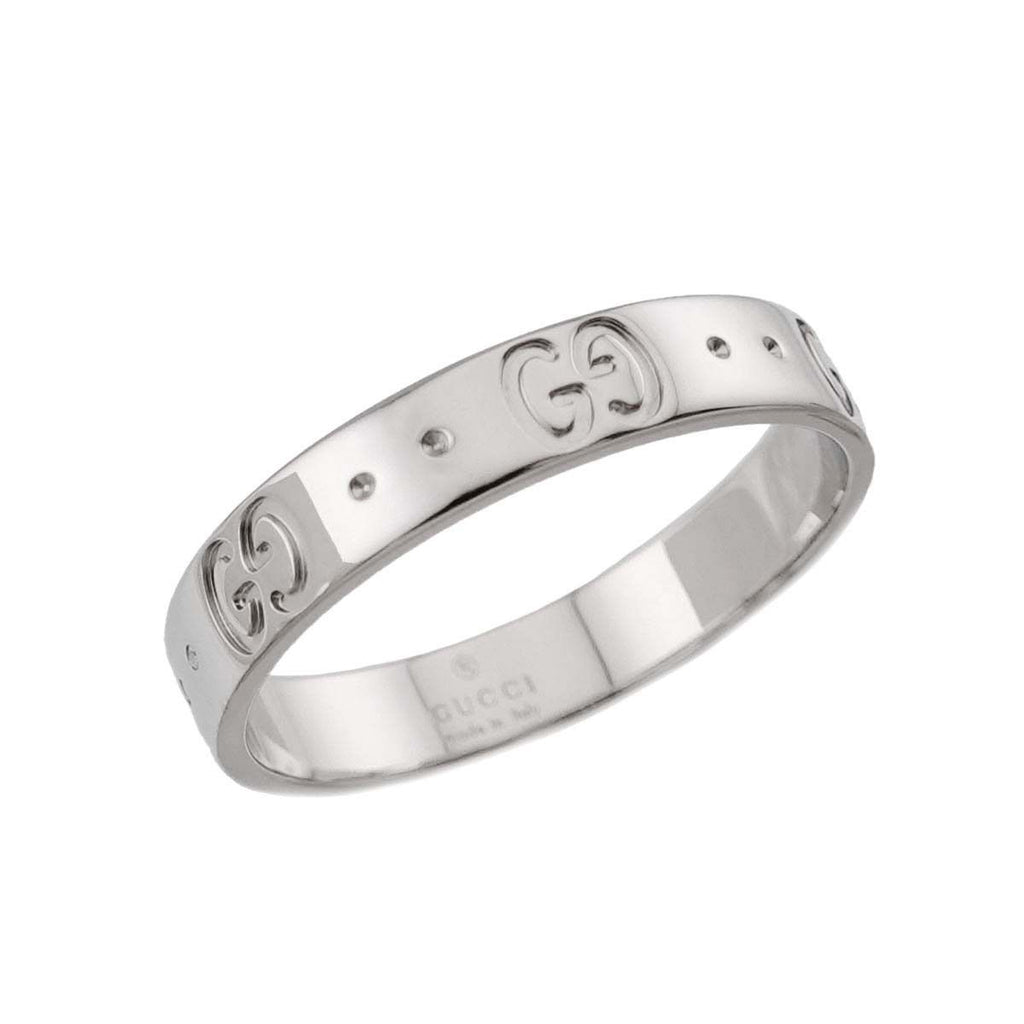 Gucci Icon Ring 18k WG White Gold 750 — view 5