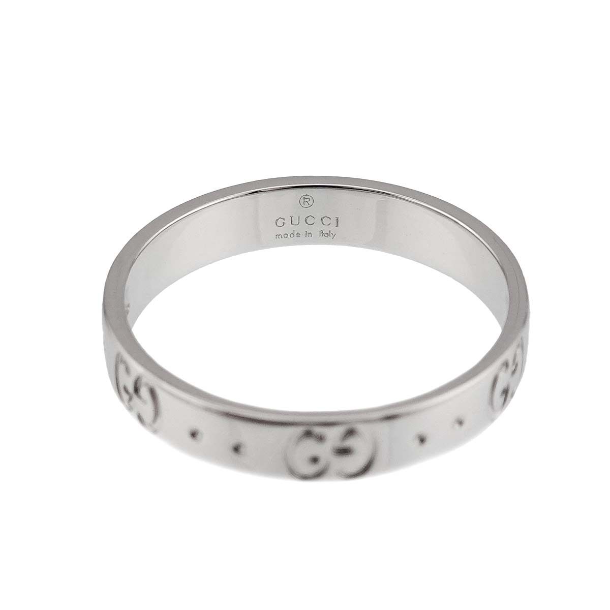 Gucci Icon Ring 18k WG White Gold 750 — view 3