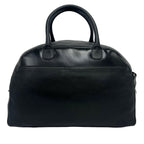Loewe Log Leather 2-Way Boston Bag Black — view 3