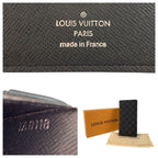 Louis Vuitton Damier Graphite Portefeuille Long Black Wallet Billfold — view 3