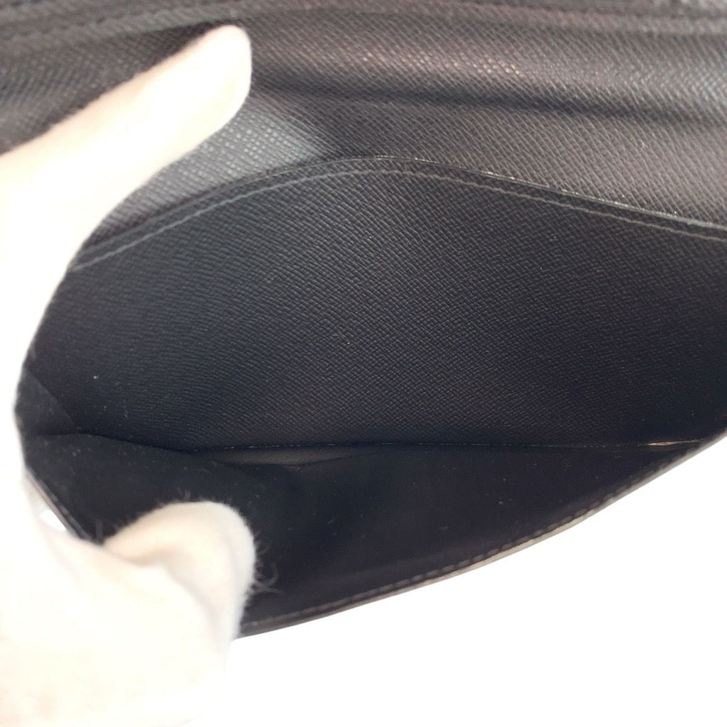 Louis Vuitton Damier Graphite Portefeuille Long Black Wallet Billfold — view 5