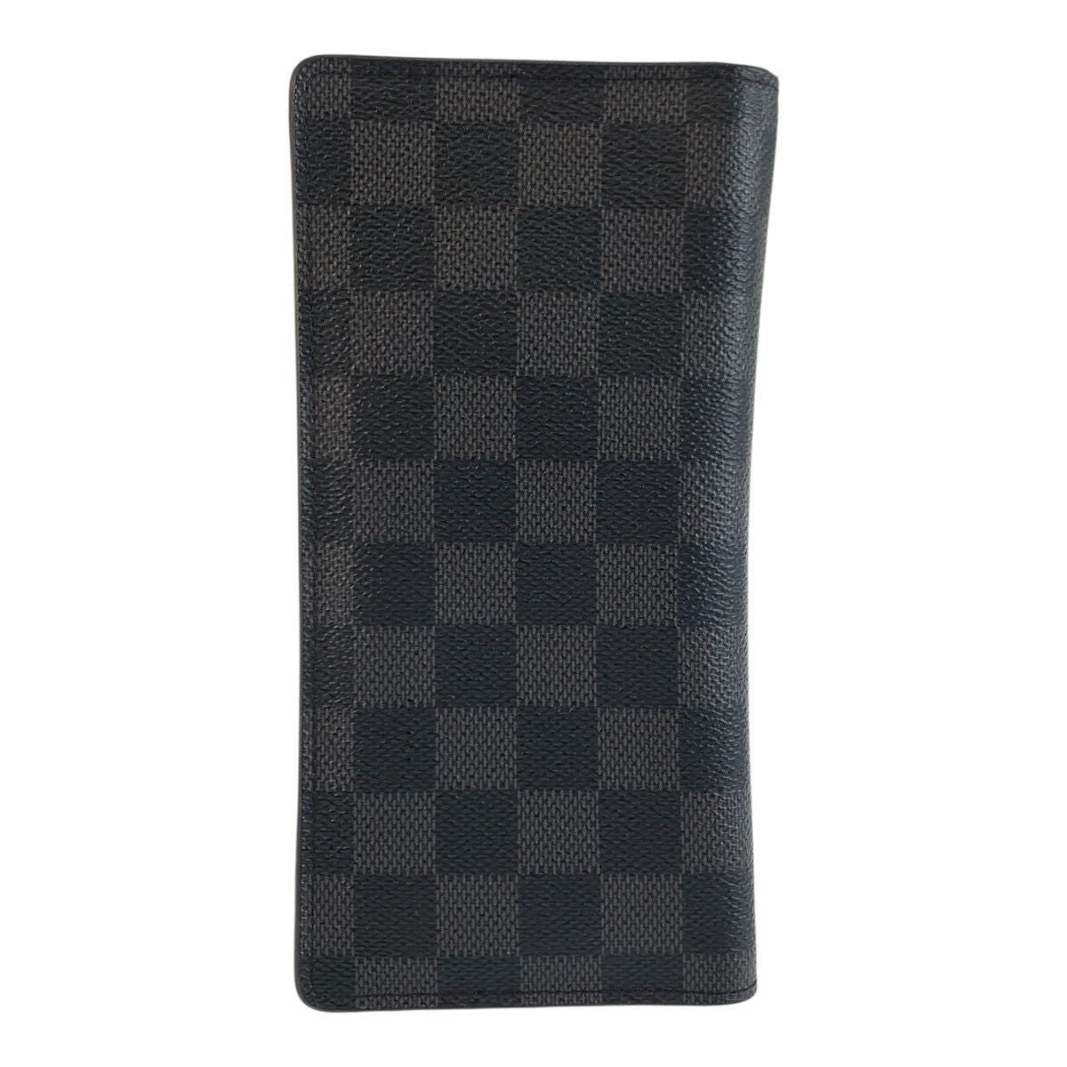 Louis Vuitton Damier Graphite Portefeuille Long Black Wallet Billfold — view 2