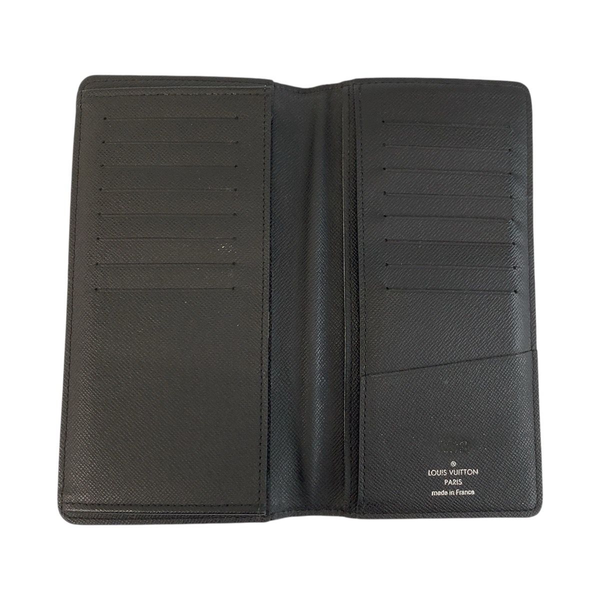 Louis Vuitton Damier Graphite Portefeuille Long Black Wallet Billfold — view 4