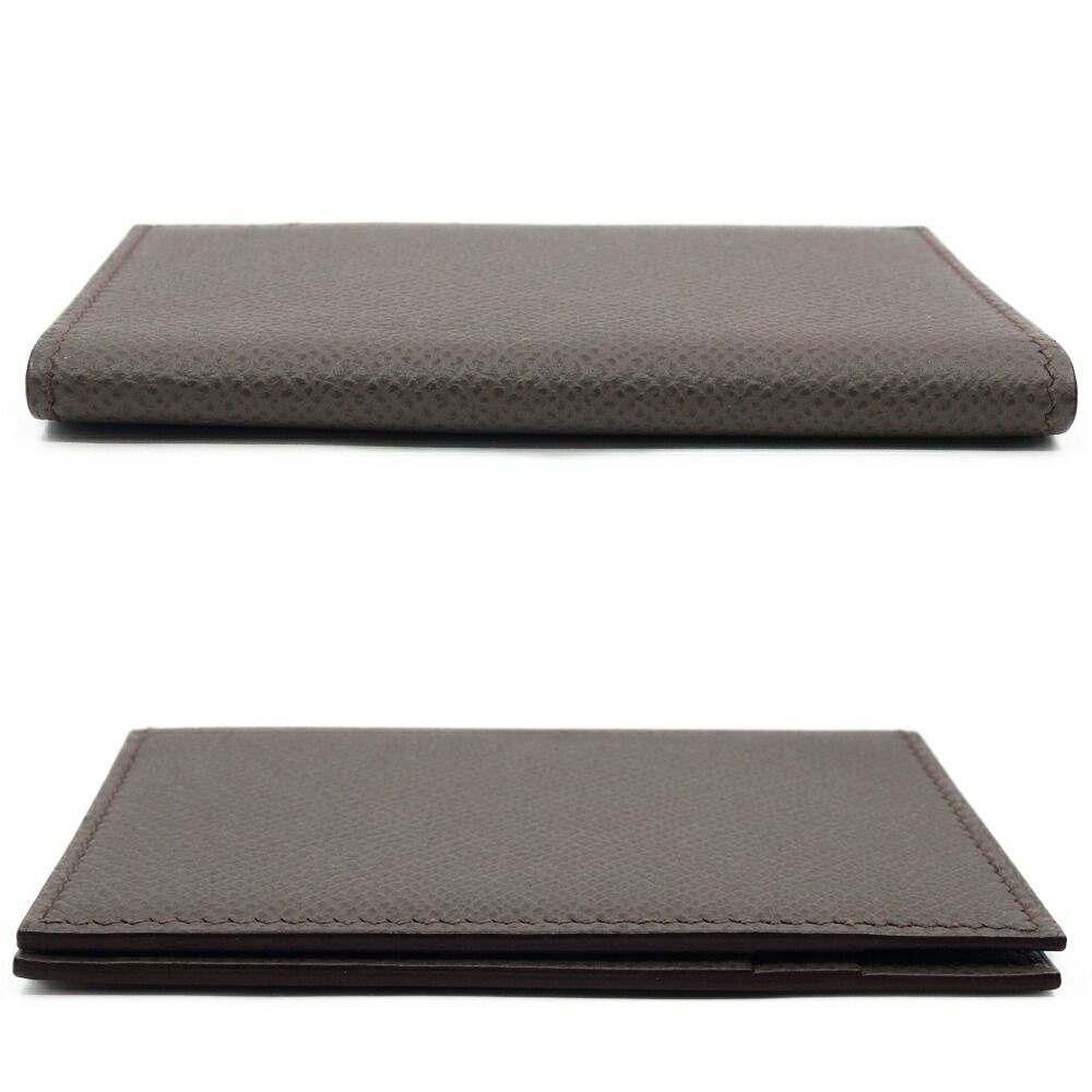 Hermes Card Case Mc2 Euclid Made Etain Etoupe — view 4