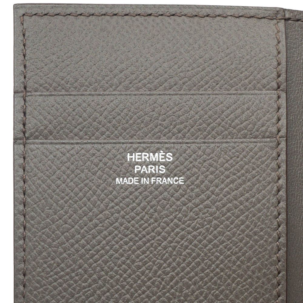 Hermes Card Case Mc2 Euclid Made Etain Etoupe — view 7