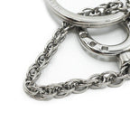 Hermes Bon Voyage Charm Silver Strap Keychain — view 5