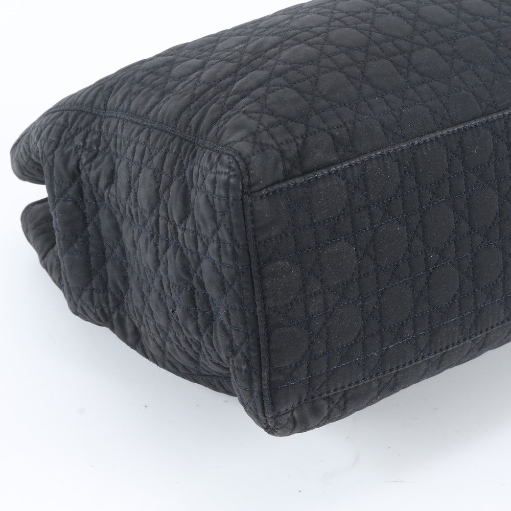 Dior Cannage Lady Handbag Tote Black — view 5