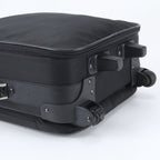 Prada Tessuto Nylon Saffiano Leather Suitcase Carry Case Bag Black — view 5