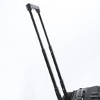 Prada Tessuto Nylon Saffiano Leather Suitcase Carry Case Bag Black — view 8