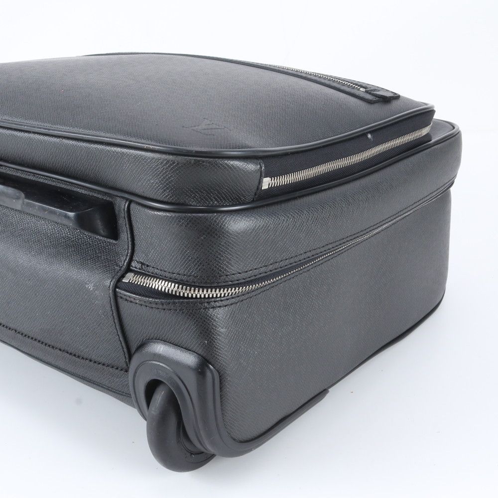 Louis Vuitton Taiga Pilot Case Leather Suitcase Carry Bag — view 5