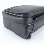 Louis Vuitton Taiga Pilot Case Leather Suitcase Carry Bag — view 7