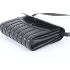 Gucci Vintage Leather Shoulder Bag Crossbody Black — view 4