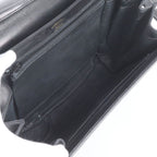 Gucci Vintage Leather Shoulder Bag Crossbody Black — view 7