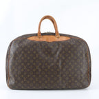 Louis Vuitton Monogram Alize de Poche Leather Boston Bag Tote Carry — view 3