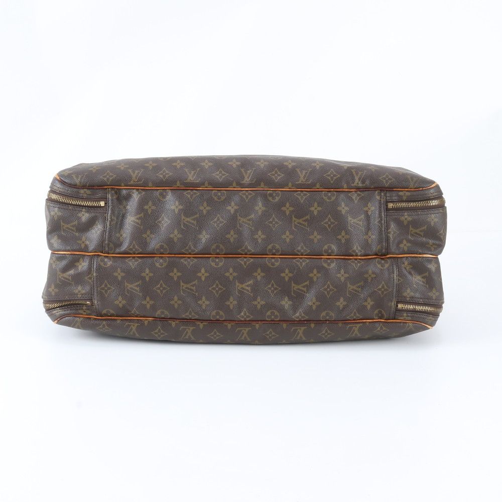 Louis Vuitton Monogram Alize de Poche Leather Boston Bag Tote Carry — view 6
