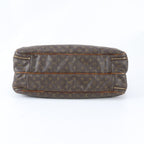 Louis Vuitton Monogram Alize de Poche Leather Boston Bag Tote Carry — view 6