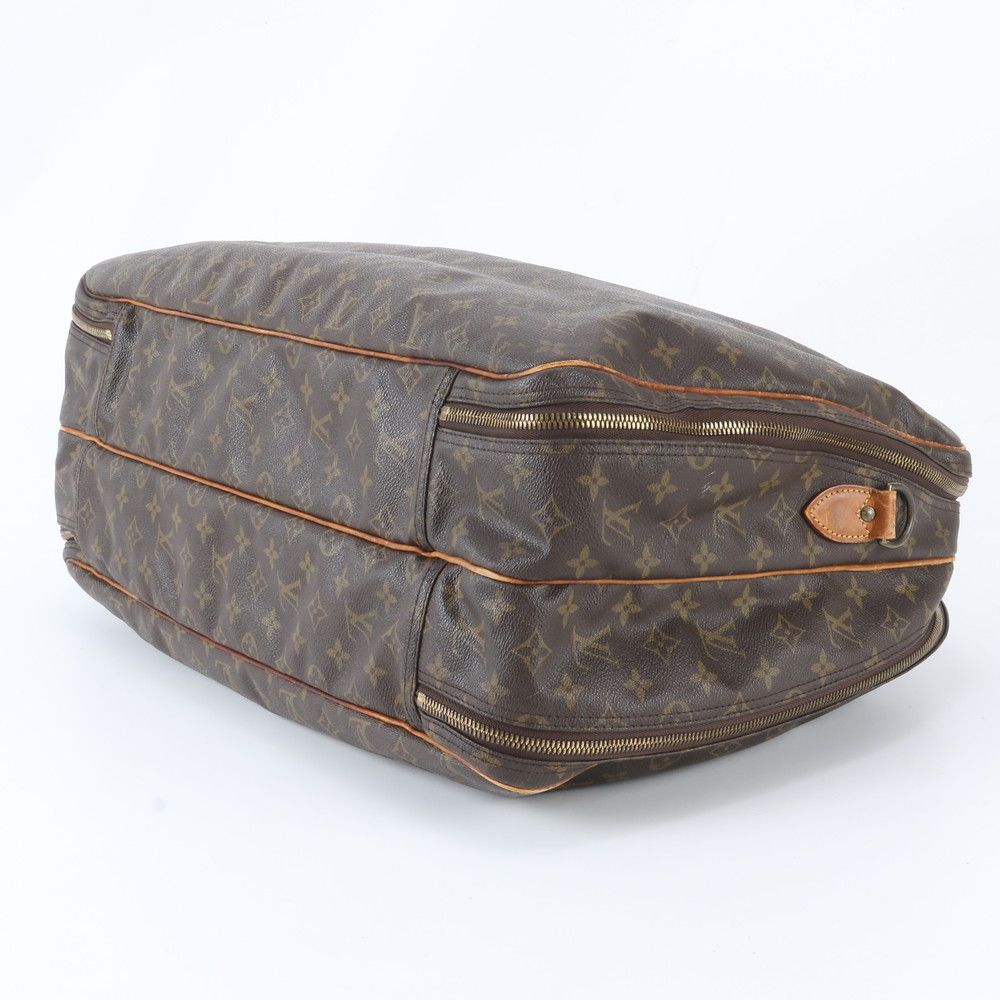 Louis Vuitton Monogram Alize de Poche Leather Boston Bag Tote Carry — view 4