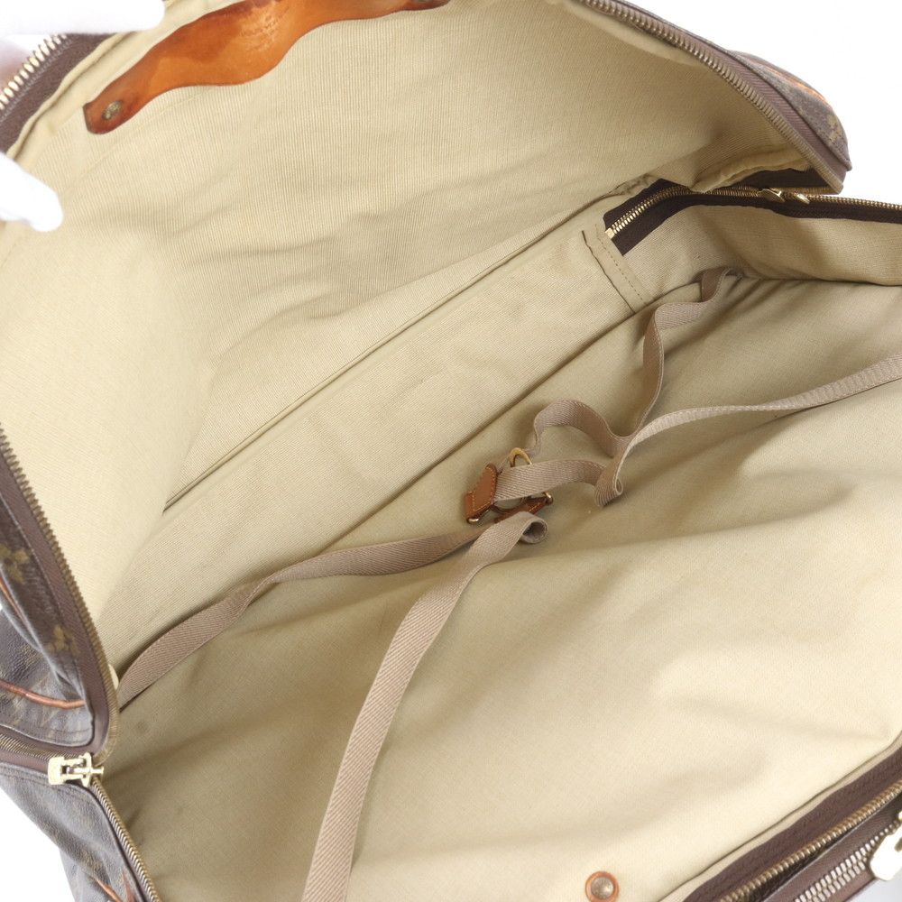 Louis Vuitton Monogram Alize de Poche Leather Boston Bag Tote Carry — view 7