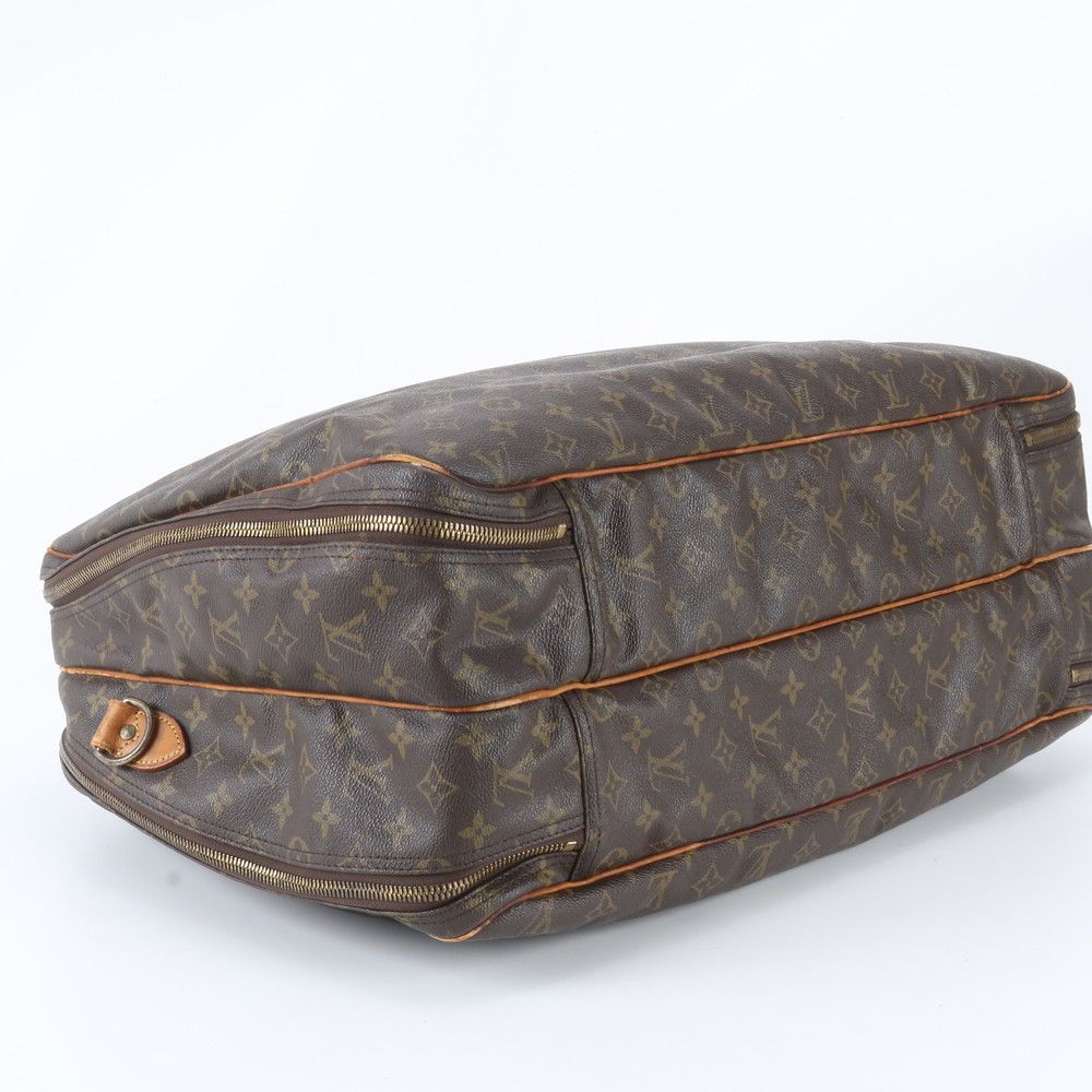 Louis Vuitton Monogram Alize de Poche Leather Boston Bag Tote Carry — view 5