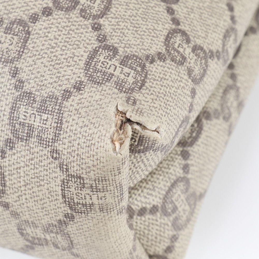 Gucci GG Plus Sherry Line Leather Tote Shoulder Business Document — view 8