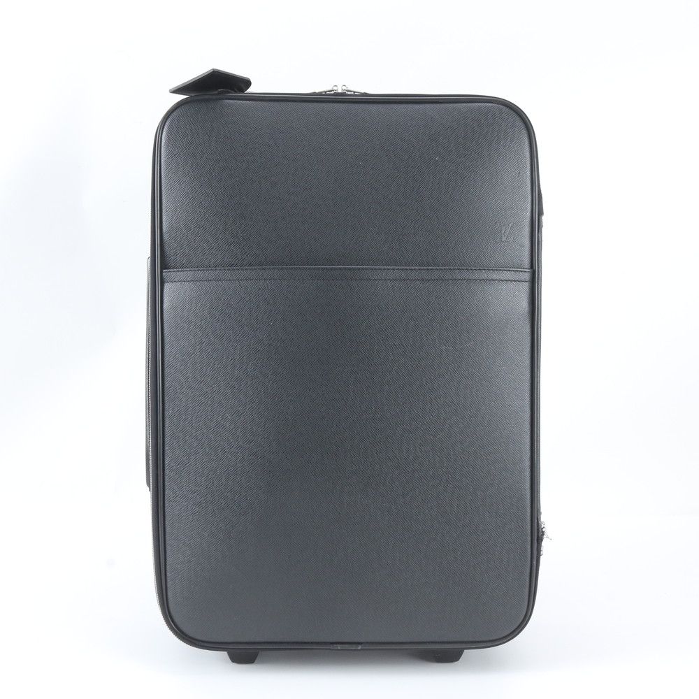 Louis Vuitton Taiga Pegase 55 Leather Suitcase Carry Case Bag Trunk — view 3