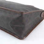 Gucci GG Supreme Leather Tote Shoulder Business Document Brown — view 4