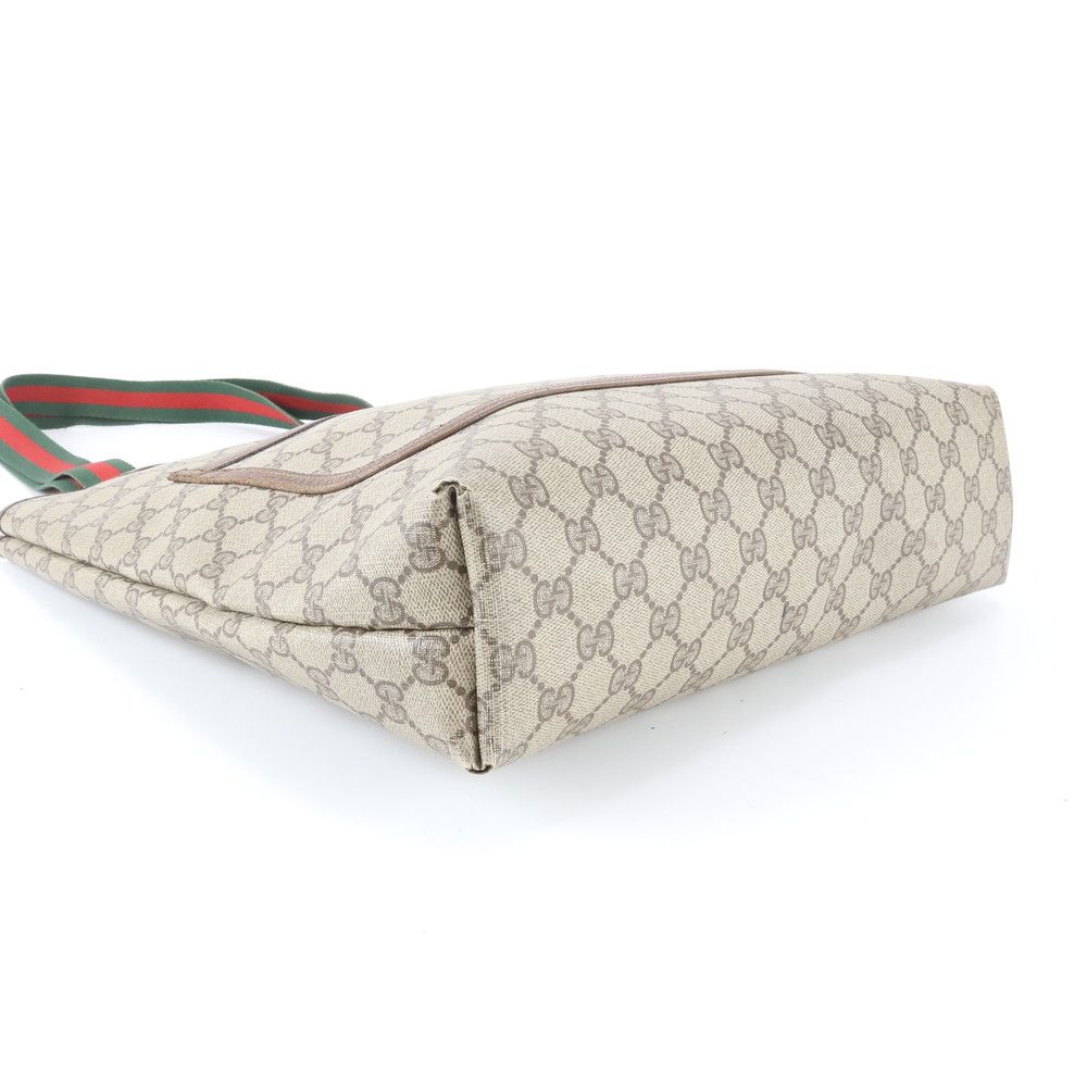 Gucci GG Supreme Sherry Line Leather Tote Shoulder — view 5