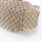 Gucci GG Canvas Ski Leather Tote Shoulder Hand — view 4