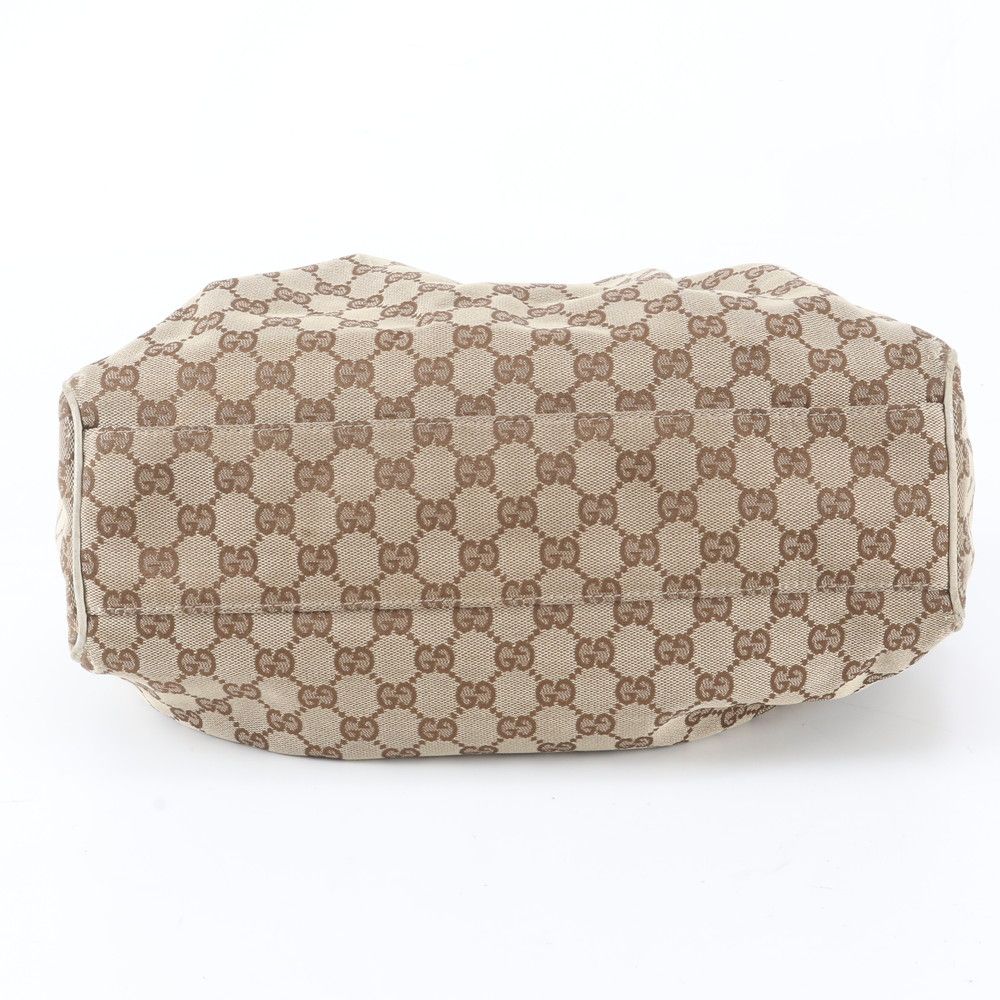 Gucci GG Canvas Ski Leather Tote Shoulder Hand — view 6