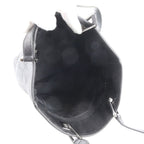 Gucci GG Canvas Leather Tote Shoulder Hand Black — view 7
