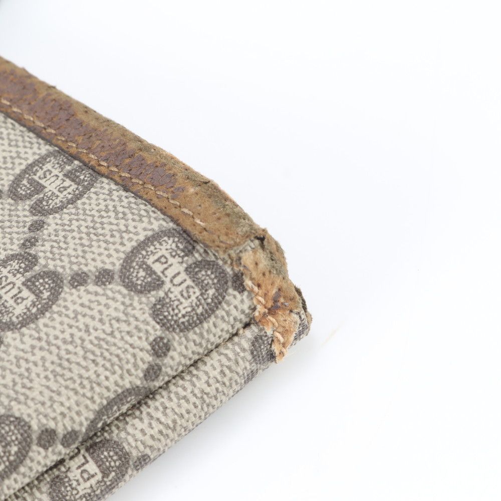Gucci Sherry Line GG Plus Leather Shoulder Bag Business Document — view 8