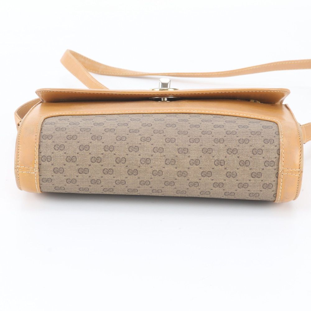 Gucci Vintage Micro GG Leather Shoulder Bag Crossbody — view 6