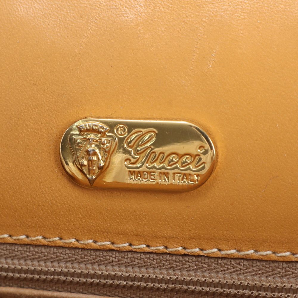 Gucci Vintage Micro GG Leather Shoulder Bag Crossbody — view 8