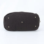 Gucci Diamante Satchel Leather Canvas Tote Shoulder — view 6