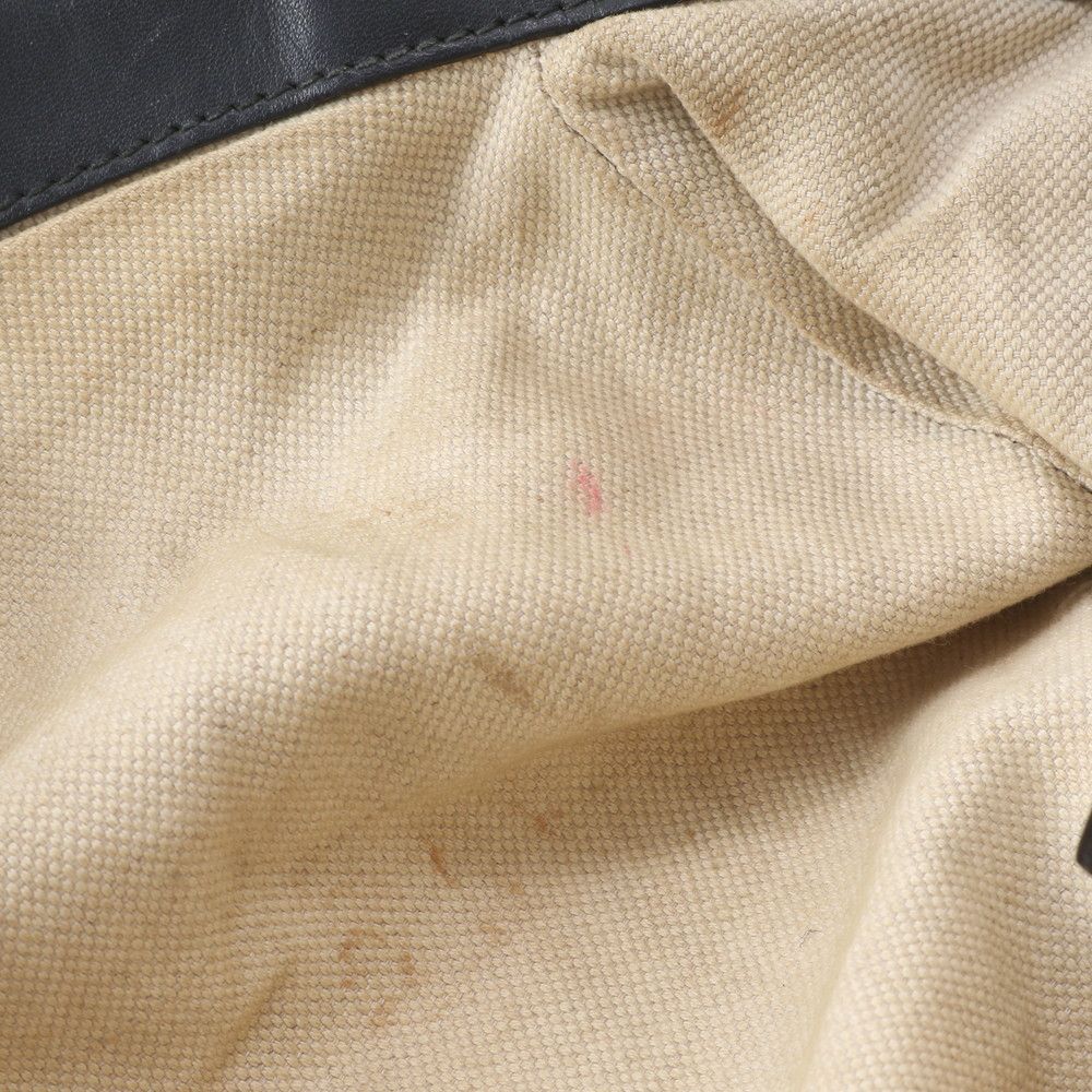 Gucci Diamante Satchel Leather Canvas Tote Shoulder — view 8