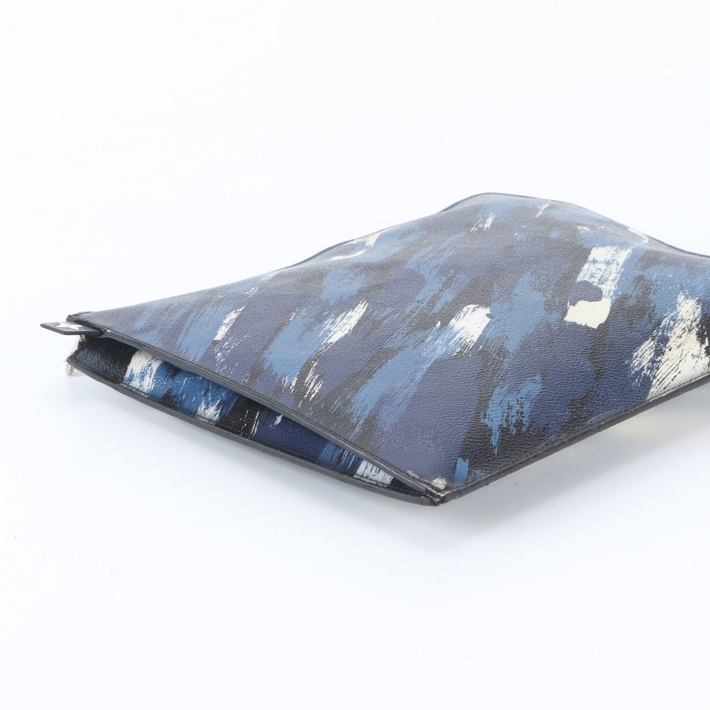 Louis Vuitton Pochette Jour GM Camouflage Leather Clutch — view 4