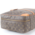 Louis Vuitton Monogram Sirius 45 Leather Boston Bag Tote — view 4