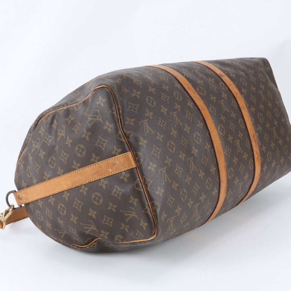 Louis Vuitton Monogram Keepall Bandouliere 55 2-Way Boston Bag Crossbody — view 6