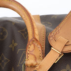 Louis Vuitton Monogram Keepall 45 Leather Boston Bag Tote Carry — view 8