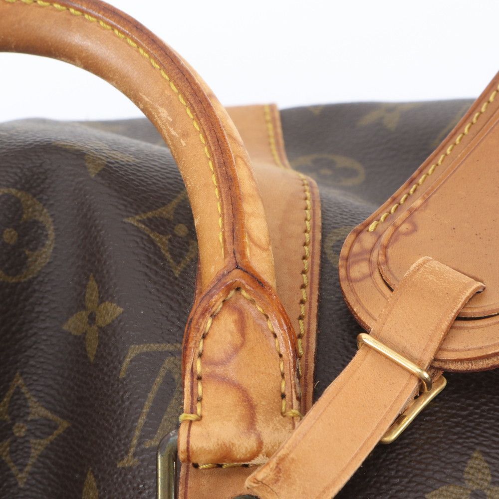 Louis Vuitton Monogram Keepall 45 Leather Boston Bag Tote Carry — view 8