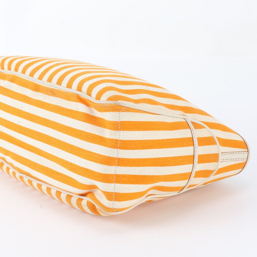 Celine Kobe Daimaru Striped Boogie Leather Tote Hand — view 4