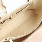 Celine Kobe Daimaru Striped Boogie Leather Tote Hand — view 8