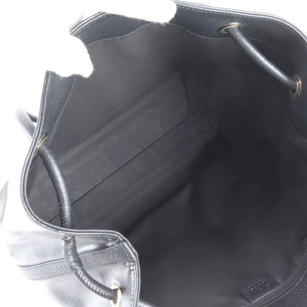 Gucci Leather Tote Shoulder Hand Black Charm — view 7