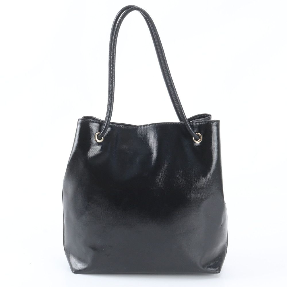 Gucci Leather Tote Shoulder Hand Black Charm — view 3